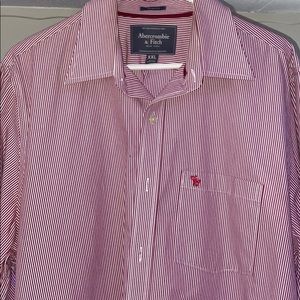 Abercrombie & Fitch men’s muscle fit dress shirt